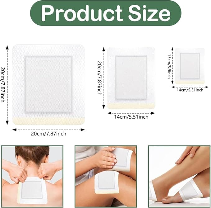 Castor Oil Stick Patches